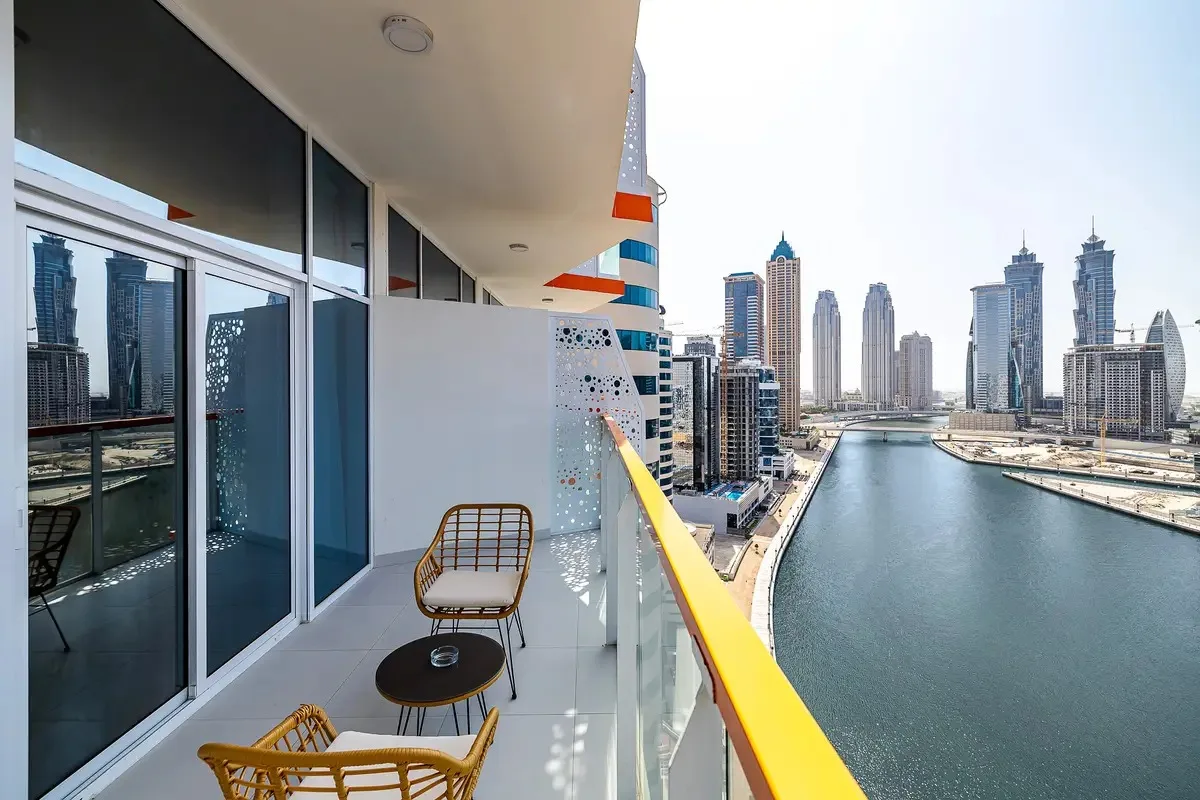 Canal View, Furnished Studio, Millennium Binghatti — 2