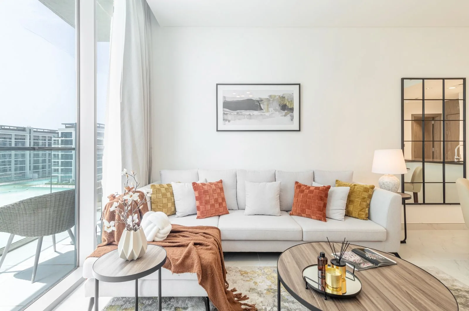 Furnished 2BR+Maid | Access to Crystal Lagoon — 4