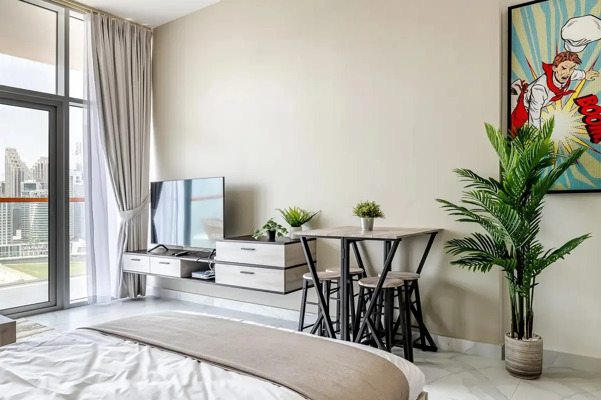 Canal View, Furnished Studio, Millennium Binghatti — 3