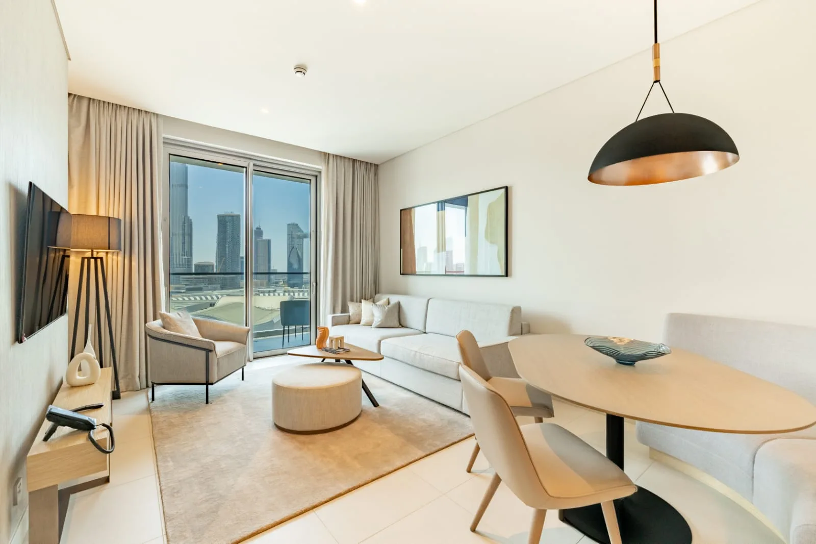 Burj Khalifa View | Dubai Mall Access | Furnished — 3