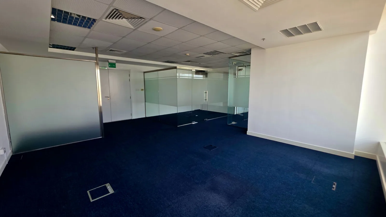 Carpeted | Glass Partition | Grade A | Near Metro — 2