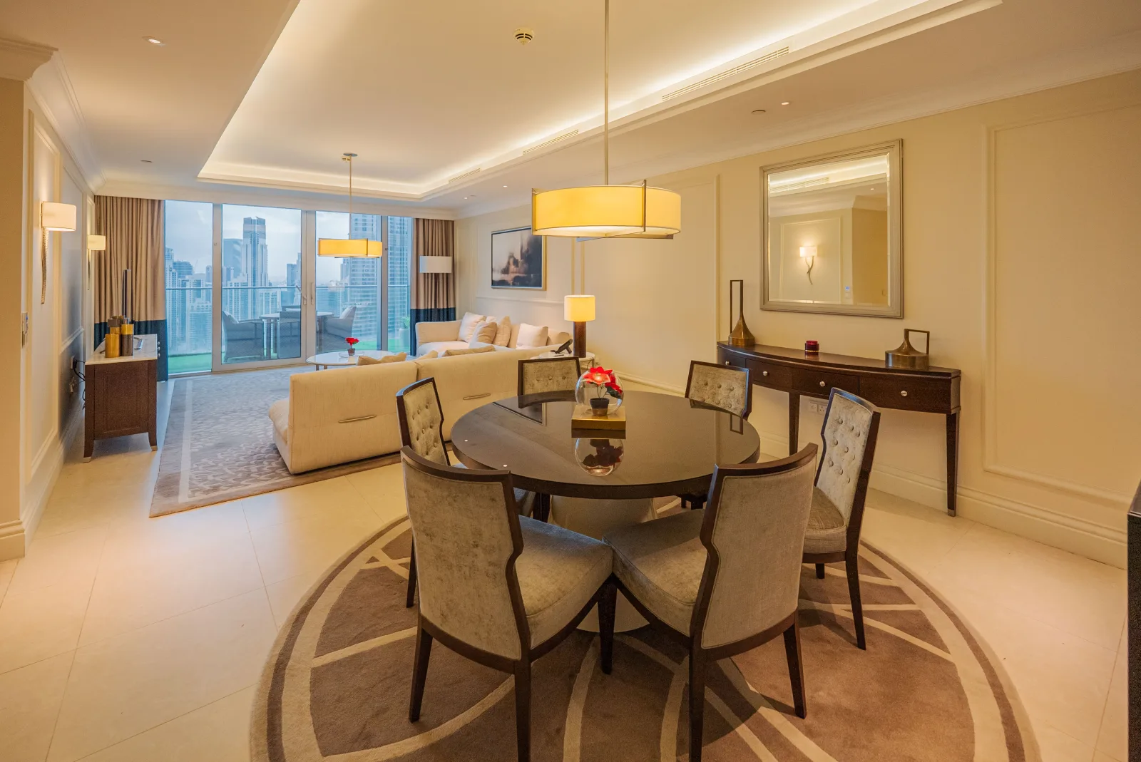Burj Khalifa View, Two Balconies, Fully Furnished — 3