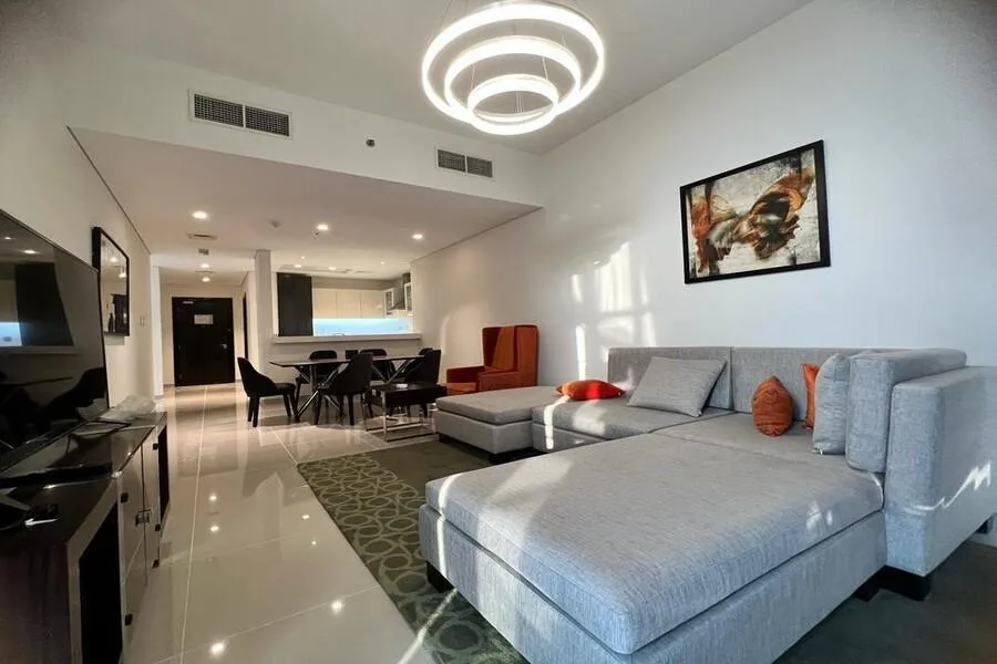 Furnished 2BR+Maid, Golf View, Ready by January — 4