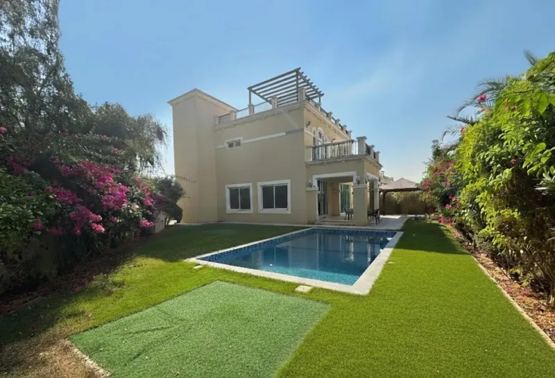 Private Pool & Garden, 3BR+M Villa, Unfurnished