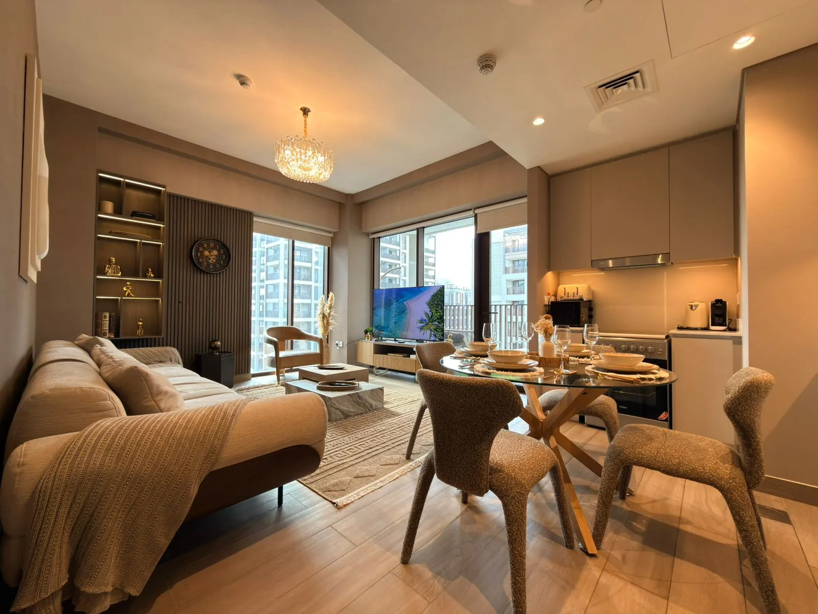 Modern 2BR Apartment, Ready to Move, Furnished