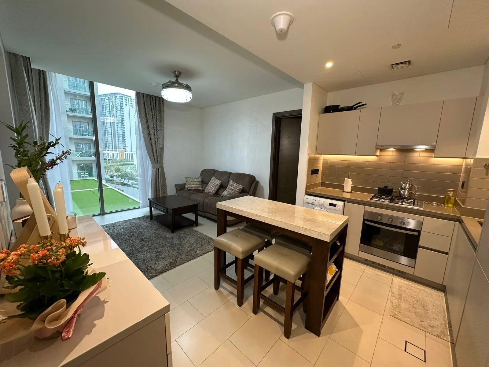 Community View | Semi-Furnished | Vacant on May — 4