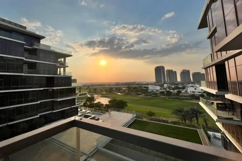 Furnished 2BR+Maid, Golf View, Ready by January