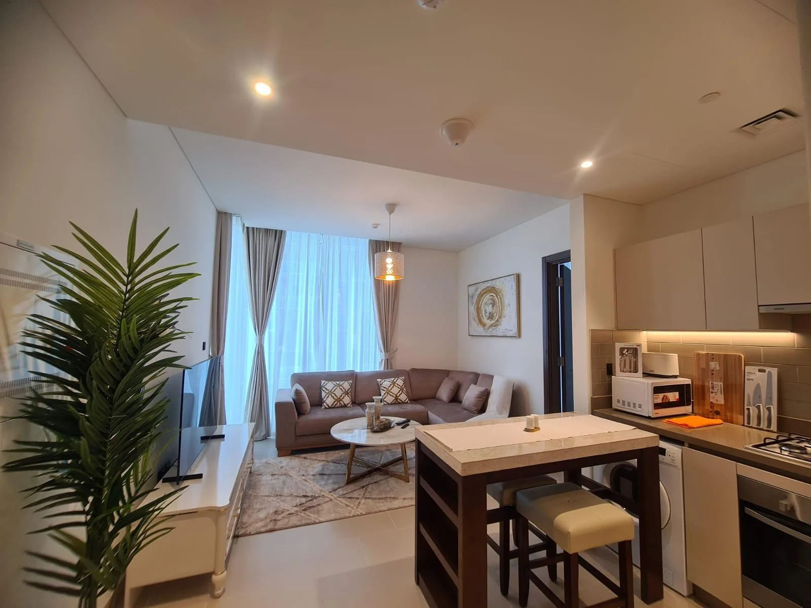 Fully Furnished 1BR plus Study | Ready to Move — 2